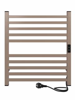 Полотенцесушитель электрический Indigo Attic LСLATCE60-50ABERt с таймером 60x50 см бежевый